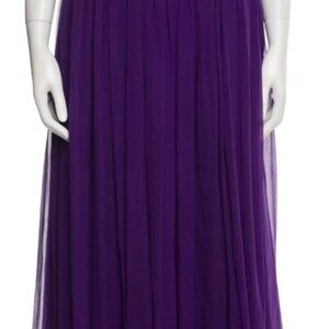 Marchesa Notte Silk Evening Gown